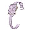 Тонкий ремешок для Apple Watch Band 40 мм, 41 мм, 42 мм, 38 мм, 49, 44 мм, 45 мм, силиконовый браслет с гравировкой Correa Series 8, 7, 6, 9, 5, 4, 3 SE Ultra