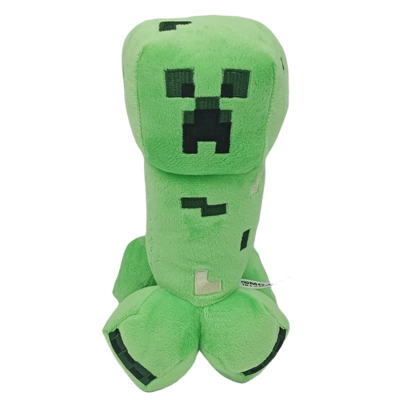 Minecraft Plush Toy Set: Iron Golem, Creeper, Zombie, Fox, Panda