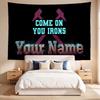 West Ham United F (1) Custom Name Tapestry Wall Hanging Tapestry Wall Art Decor for Bedroom Living Room