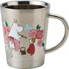 Moomin Double Layer Stainless Steel Mug Pink Gift In Printed Box MOOMIN Moominmamma Little My Yamaka Shoten Made In Japan (350ml) (Chemical