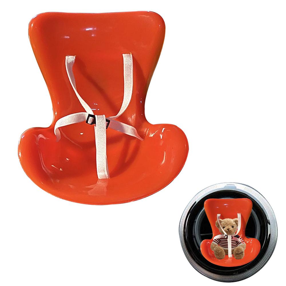 Милое украшение для автомобиля, автомобильный воздухозаборник, кукольная пряжка для сиденья, дизайн, украшение для салона автомобиля для всех видов моделей автомобильных воздухозаборников