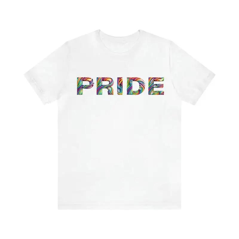 Unisex Pride Tee Summer Simple Shirt