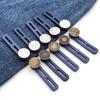 6Pcs Adjustable Pants Extender Sewing Accessories Jeans Waist Button Portable Sewing Buttons  Unisex