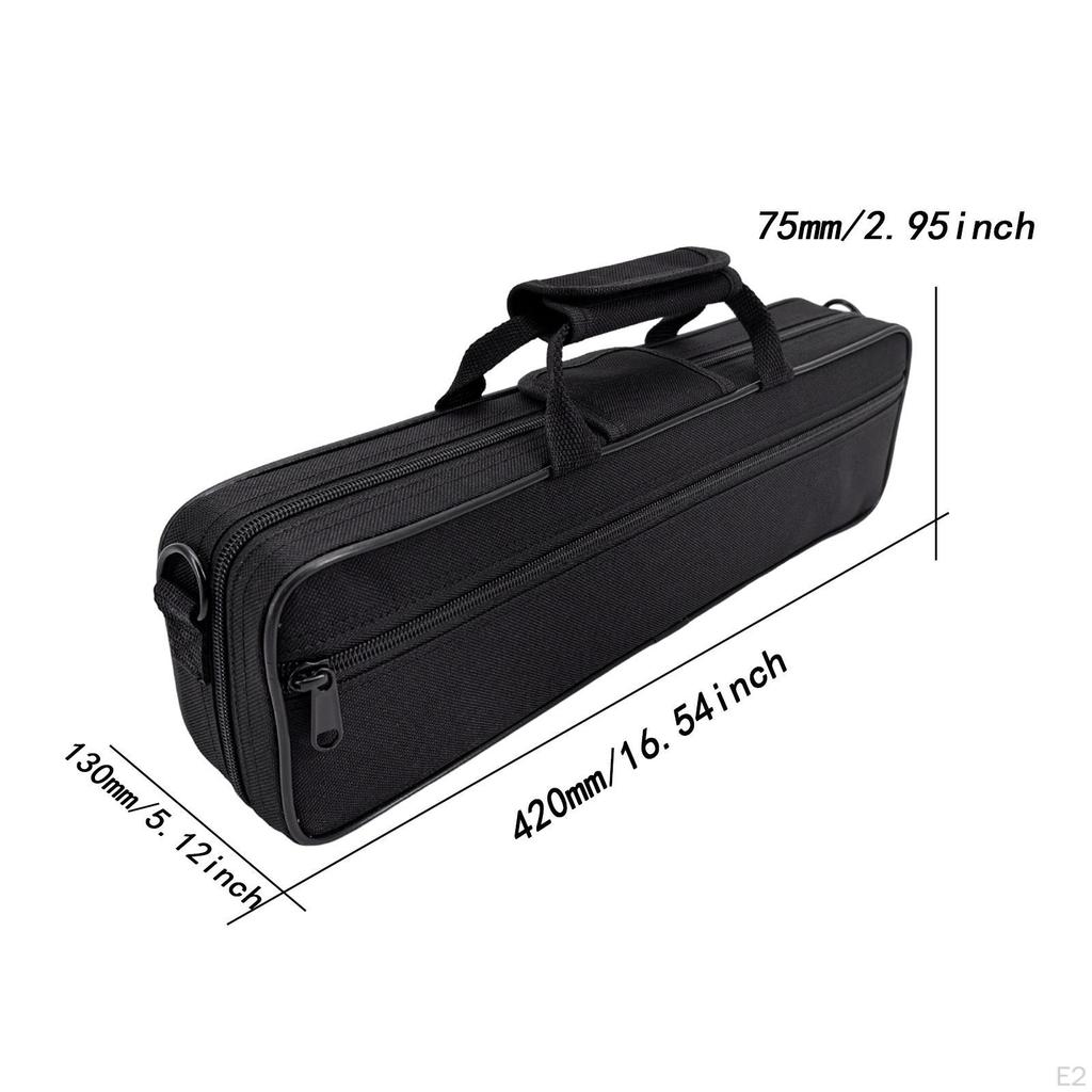 Флейтовый чехол для 16 отверстий из ткани Оксфорд, портативный, легкий, сумка для переноски музыкальных инструментов