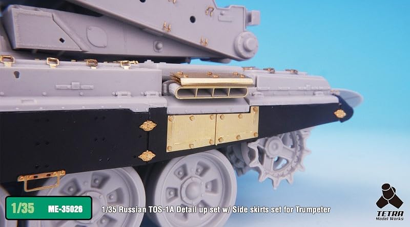 Tetra Model Серия ME Русский Буратино с боковыми юбками Пластиковые детали модели ME3526 1/35 ТОС-1А (TR)