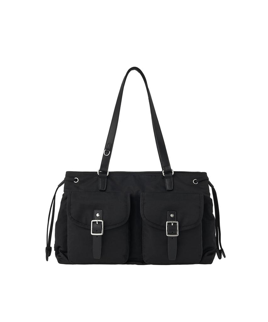 Debbyoung Nylon Pocket Bag [Black]