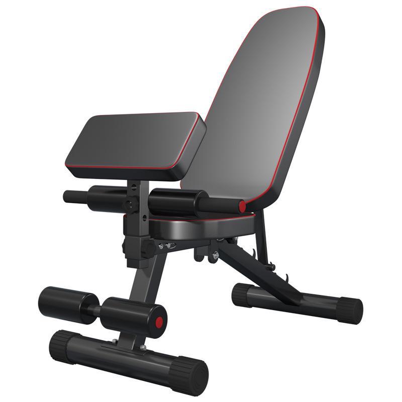 Скамьи для гантелей, скамьи для домашнего фитнеса, складные, не требующие установки, многофункциональные тренажеры для помещений на продажу.