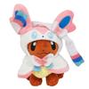 Adorable Pokemon Center Eevee Sylveon Flareon Nymphia Plush Doll Soft Figure Toy