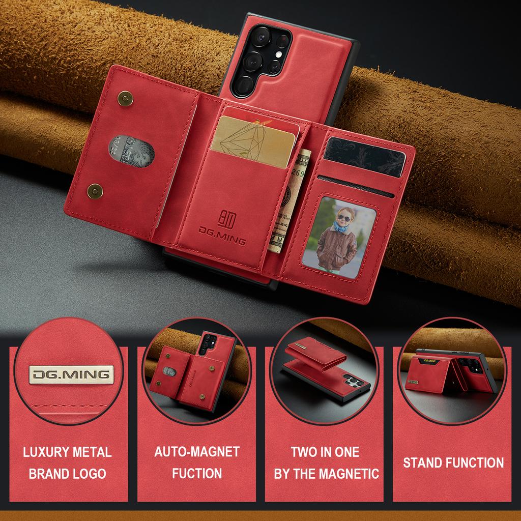 Кожаный чехол с защитой от падения для Samsung Galaxy S22 Ultra 5g S 22 Plus S22ultra S21 Fe S20, нескользящий магнитный чехол