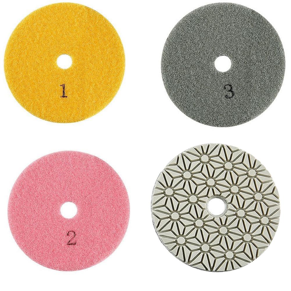 4-дюймовая полировальная подушечка для бетонных шлифовальных станков для гранита