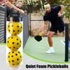 High Elasticity Foam Pickleballs Practice Balls 74mm Exact Real Ball  Birthday Gift