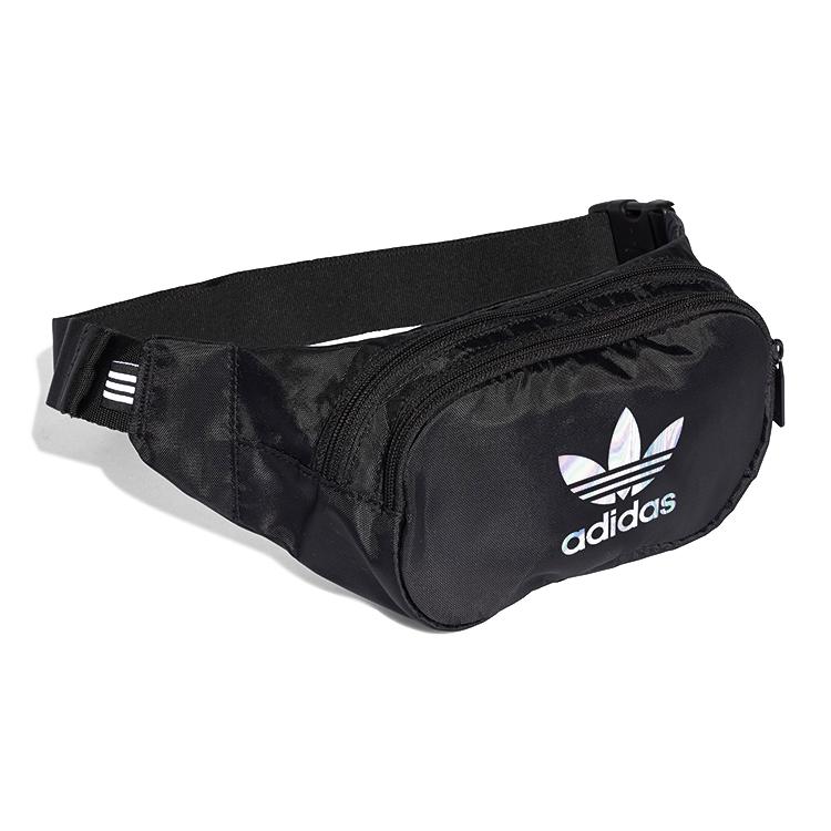 adidas Оригинальная поясная сумка из полиэстера Оксфорд Regular Унисекс Черный GD4609