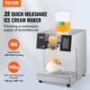 VEVOR Commercial Snowflake Ice Machine, 529.1LBS/24H Snowflake Ice Maker, Stainless Steel Ice Shaver Machine, Electric Snow Cone Maker