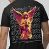 Dark Angel Love Shirt | Gothic Aesthetic Tee | Vintage Angel Graphic | Back Print Romantic Grunge Streetwear | Unisex Gift for Her Him