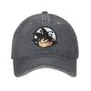 Dragon Ball Kanji Kid Goku Men Women Baseball Cap Distressed Cotton Caps Hat Outdoor Workouts Unstructured Soft Snapback Hat