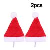 Deluxe Plush Christmas Pet Santa Hat for Dogs Cats Holiday Festive Party Costume Photo Props Decorations
