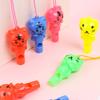 10PCS Random Style Cute Animal Cat Plastic Whistle Referee Sport Cheerleading Toys And Kids Children Birthday Party Favors Gifts