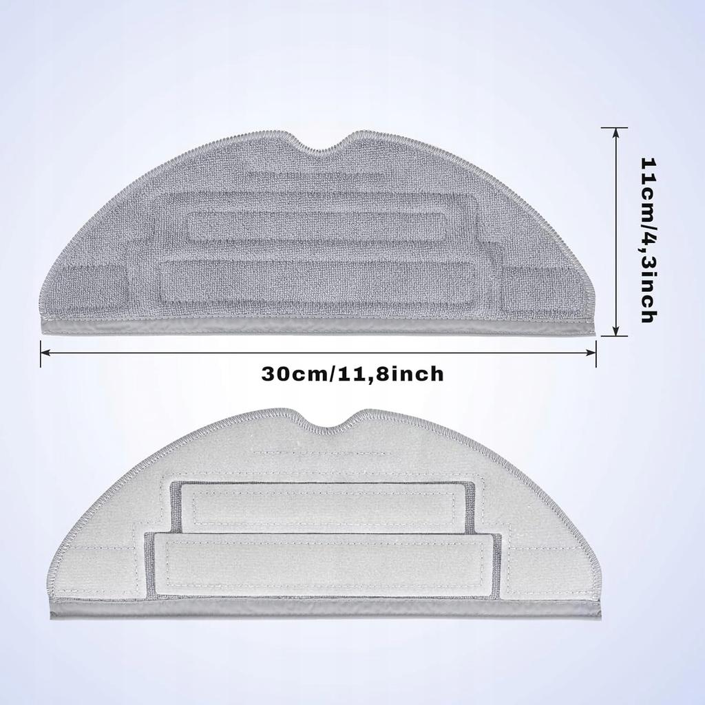 2 X Cloths For Roborock S8 S8+ S8 Pro Ultra / S7 Maxv Mop Pads