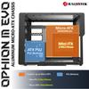 Корпус ПК RAIJINTEK Middle Tower OPHION M EVO TGS 3 мм закаленное стекло Совместимо с Совместимо с радиатором водяного охлаждения Micro-ATX и Mini-ITX