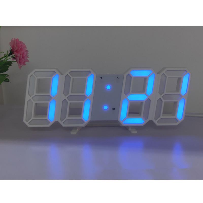 Светодиодные электронные часы-будильник, настольные/настенные