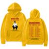 Bruno Mars The Romantic 2026 Tour Hoodie Bruno Mars Sweatshirt Unisex Youth and Adult Tops Concert Outfits High Street Pullover