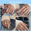 Unique Geometric Heart Ring For Women Elegant Adjustable Fashionable Copper Jewelry 2024