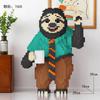 Конструктор «Леопард и клаустрофоб» из мультфильма «Зверополис»: фигурка ленивца, мини-кирпичики, игрушки для сборки, подарки для детей.