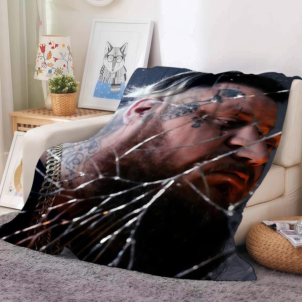 Rapper J-Jelly R-Roll I Am Not Okay Blanket Warm And Soft Suitable For Bedroom Living Room Sofa Bed Office Travel Camping