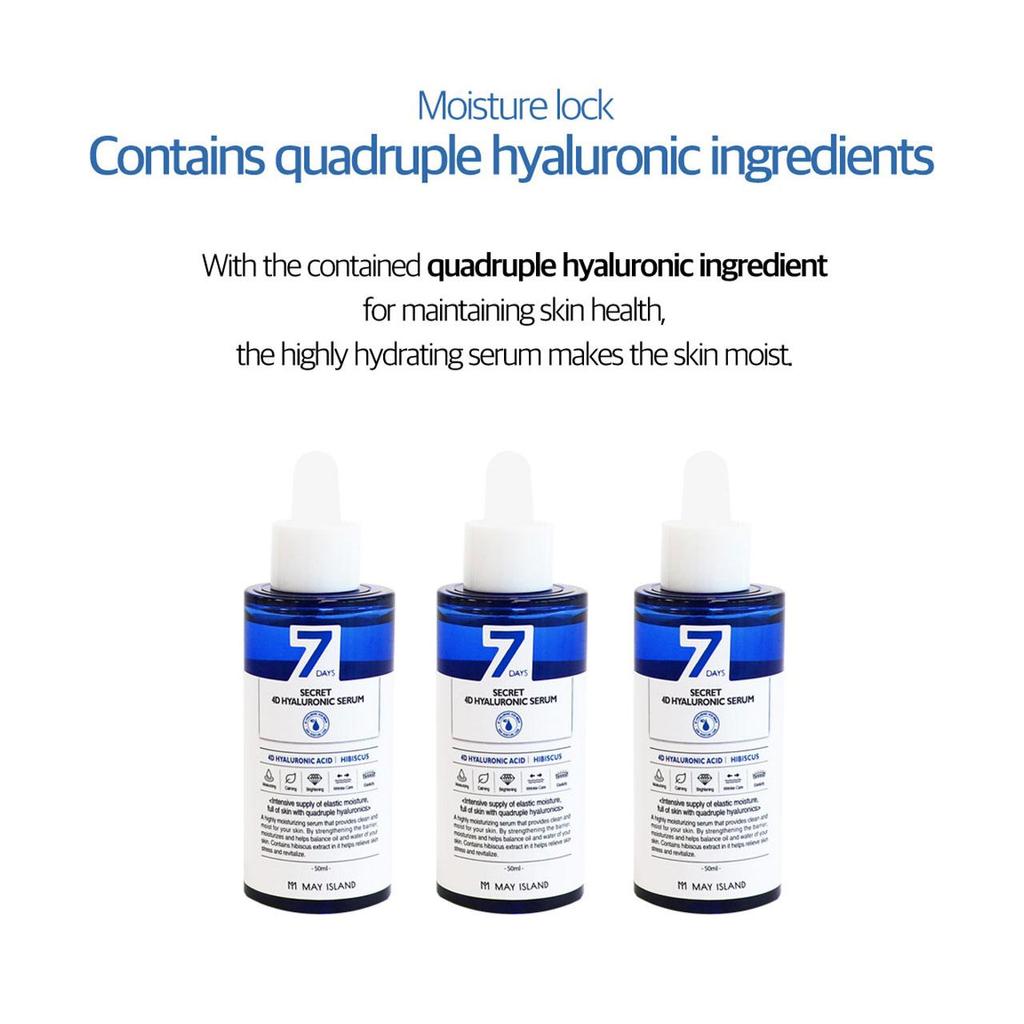 [MayIsland] May Island Seven Days Secret 4D Гиалуроновая сыворотка