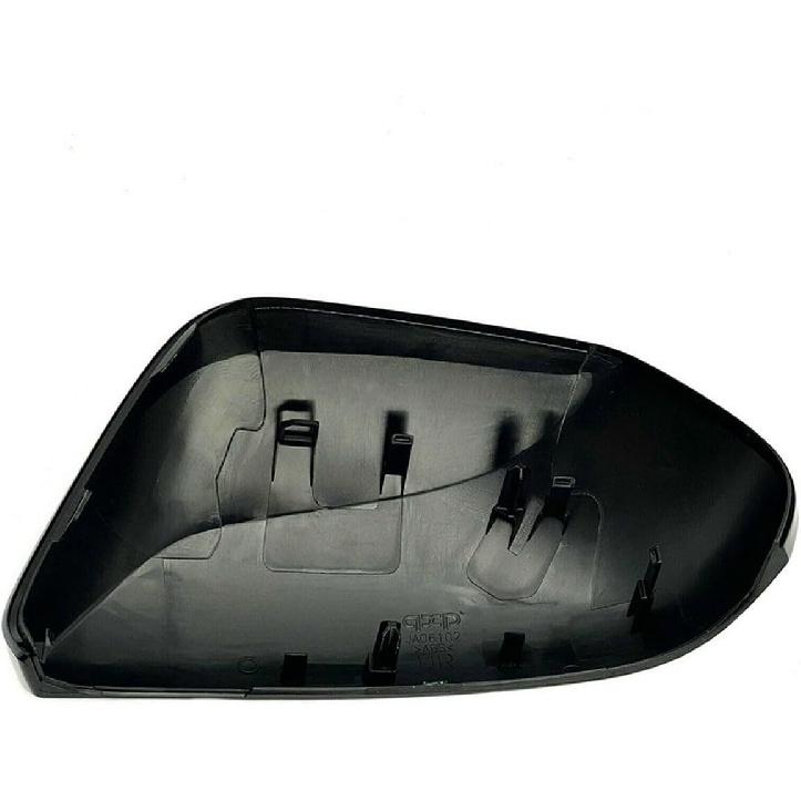 Car Side Rearview Mirror Cap Cover Trim For Toyota Camry 2018      Replacement (Only FIT With Singal Light Type) (Black, Right Passenger Side)
