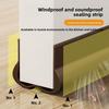 New PVC Flexible Door Bottom Sealing Strip Under Door Draft Stopper Sealing Strip OundProof Gasket Weatherstrip Draft Guard