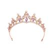 Rhinestone Queen Crown Baroque Vintage Bridal Tiara Halloween Party Wedding Hair Accessories  Party