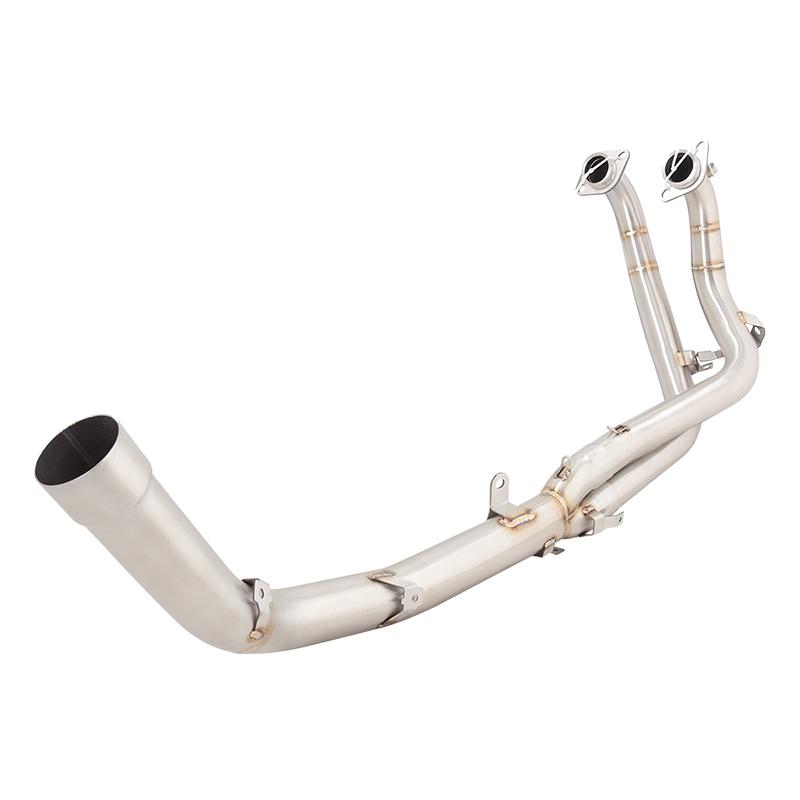 For Aprilia Tuareg 660 2022-2024 Header Link Pipe Motorcycle Exhaust Stainless Steel Connect Original End Pipe Muffler