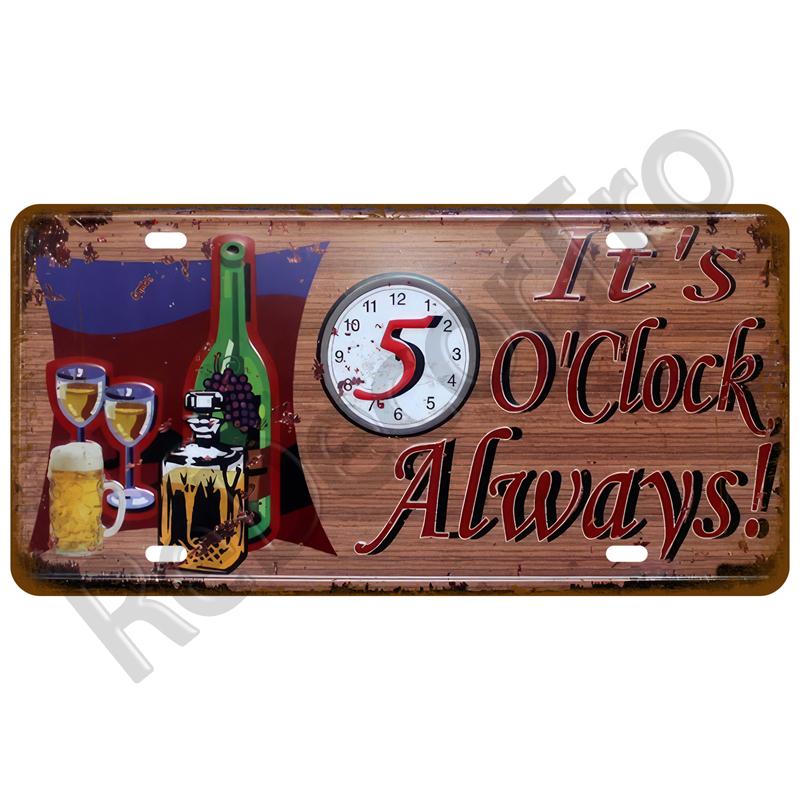 Тарелка из жести Алкоголь Виски Таблички Пиво Кофе Домашний Декор Стены Ретро Металлический Знак Ремесла Искусство Жестяные Знаки Напитки Вино Бар Паб Кафе