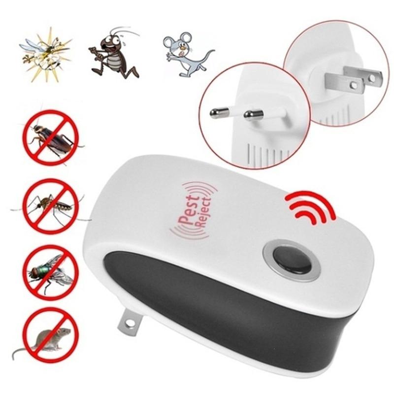 Ultrasonic Electronic 3pcs Remove Pests Anti Mosquito Bug Insect Killer Pest Reject Repeller
