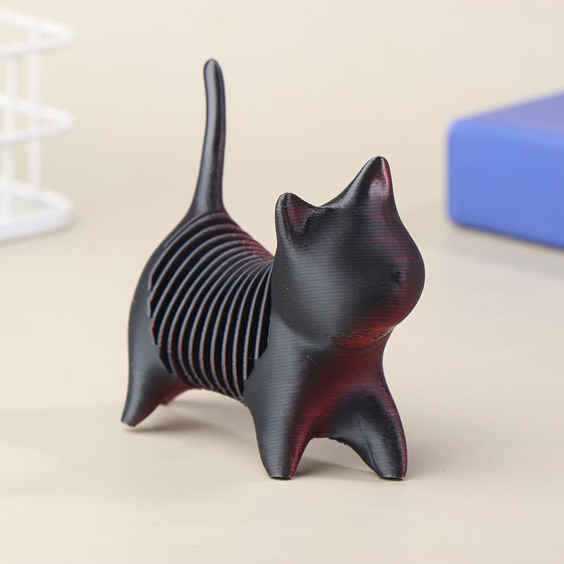 3D печать кошачьих настольных украшений для взрослых декомпрессионные игрушки милые весенние украшения для кошек