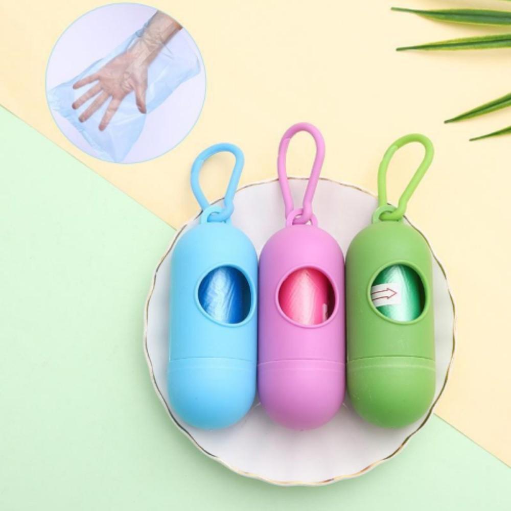 6/2/1Pcs Pet Waste Bag Dispenser For Dog Waste Bag Holder Plastic Garbage Bag Dispenser Carrier Case Dog Pet Waste Poop Bags