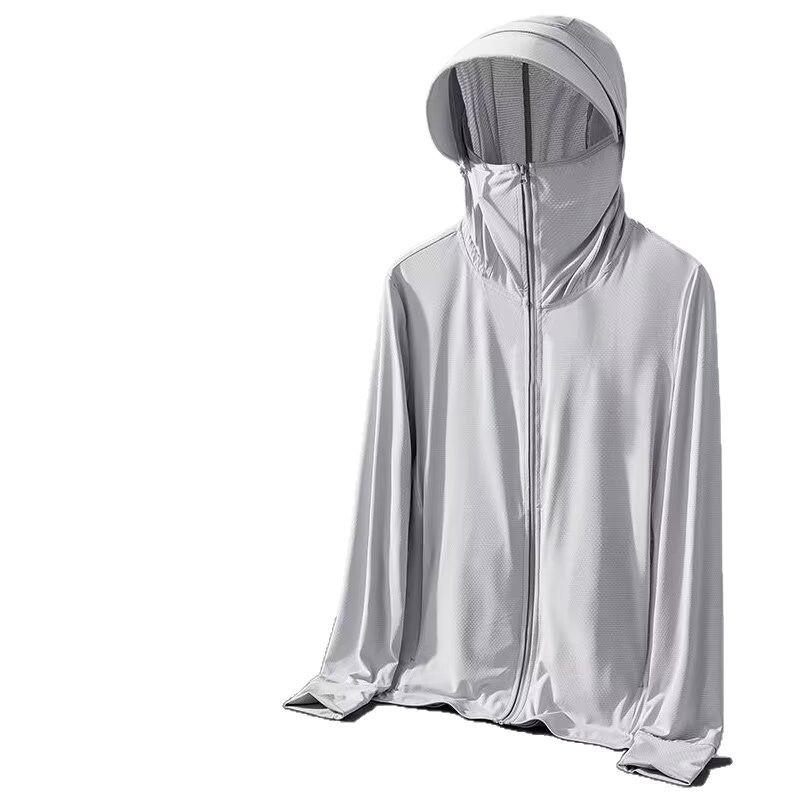 Sunscreen clothing men's 1011 new sunscreen clothing UV protection breathable non-sticky ultra-light outdoor cycling fishing