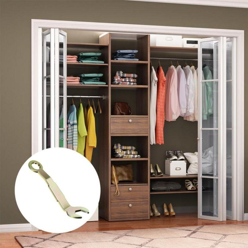 2 шт. Ключ для регулировки шарнира из углеродистой стали, 3/8 дюйма, Инструмент для регулировки двери, Карманный ключ, Петля двери