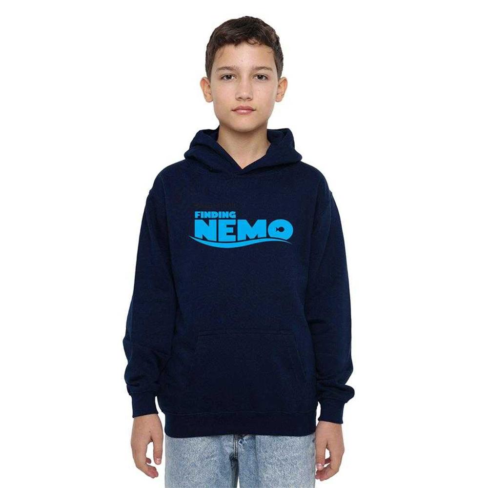 Finding Nemo Childrens/Kids Logo Hoodie