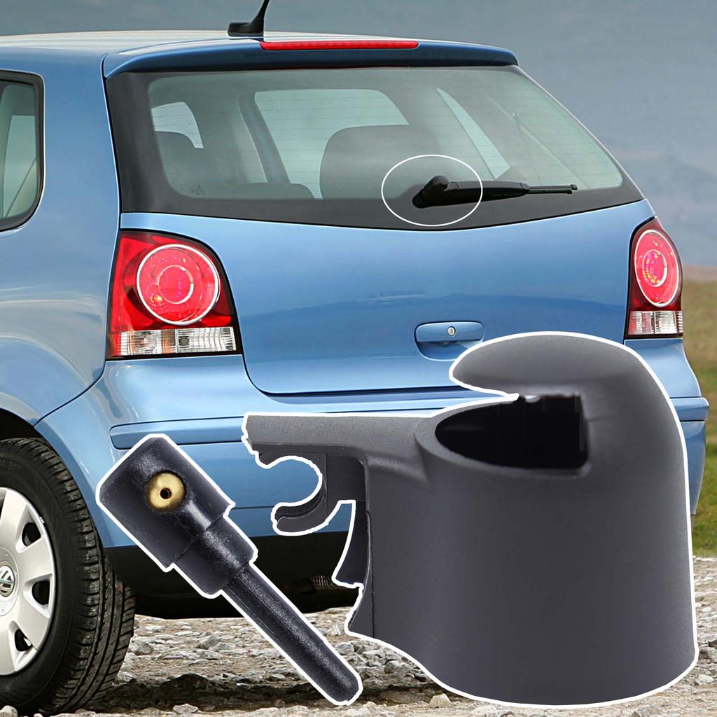 Задний рычаг дворника, коромысло, крышка, насадка для шайбы для VW Polo 6C1 6R1 9N Vivo 2001 2002 2003 2004 2005 2006 2007 2008 2009