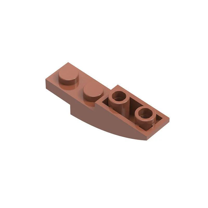 50pcs 13547 Curved 4x1 Inverted Building Blocks Kit Reverse Slope Surface Brick Particle Educational DIY Toys Birthday Gifts