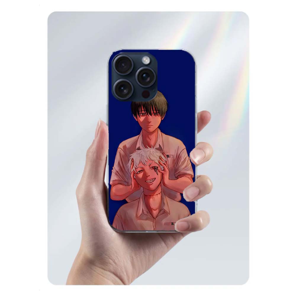 Аниме H-Hikaru Ga Shinda Natsu Прозрачный Чехол Для Телефона Для Iphone 17 Air 16 Pro Max 15 Pro 14 Plus 17E 16E 11 13 12 Mini Чехлы Fu