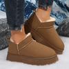 Women's Winter Warm Snow Boots Waterproof Anti-slip Cotton Shoes Women's Padded Thickened Platform Ankle Boots Botas Mujer