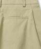 CONNECT KINLOCH Deep One-Pleat Cotton Pants (Beige)