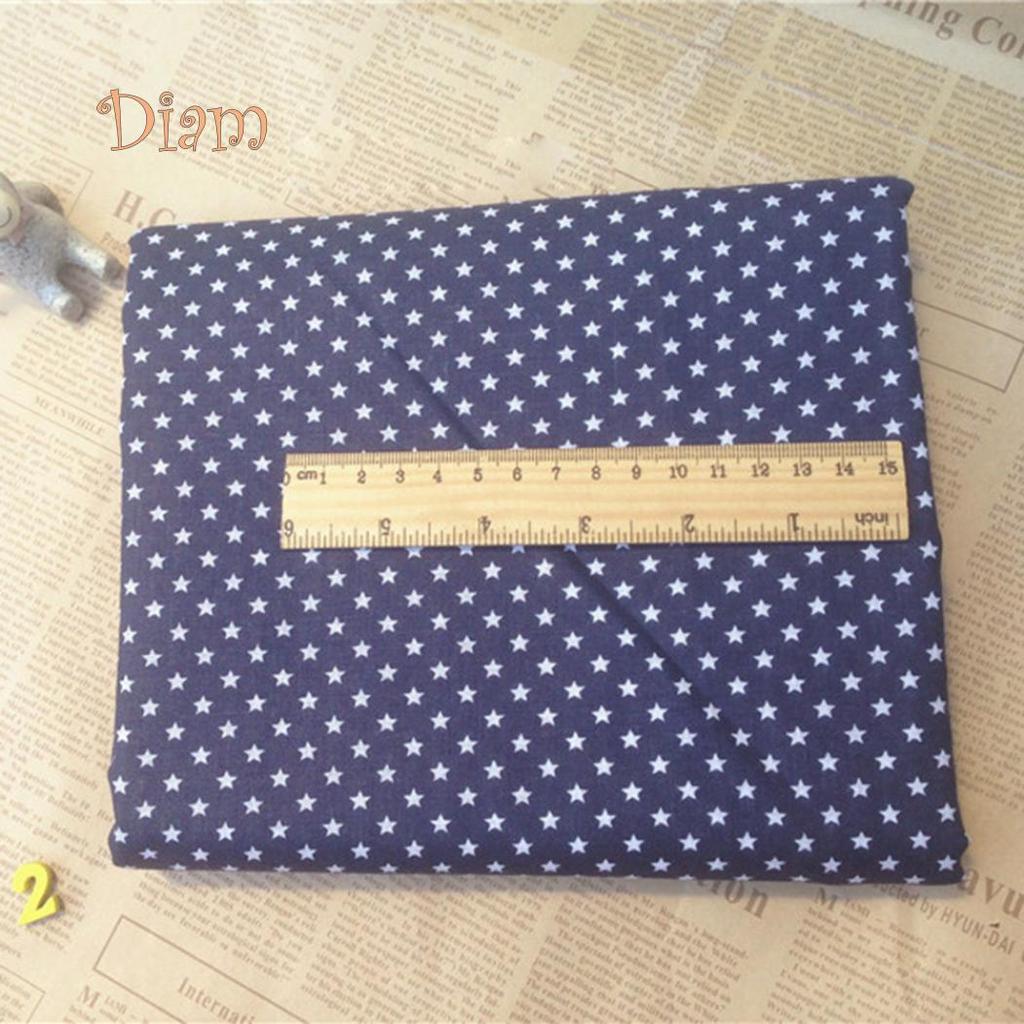 Lachepper 7Pcs/Set Fabric Floral Plaid Cotton Cloth DIY Craft Sewing Handmade Accessories