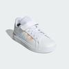 Adidas Grand Court Sneakers for Boys and Sizes Footwear White Cm 2.0 Kids, Girls, 17-21.5cm, NIZ07, White/Iridescent/Footwear (IE3851), 20.0