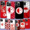 Чехол для телефона SK Slavia Praha Чехия для Apple iPhone 16E 16 17 Pro Max Air 15 Pro 14 Plus 12 13 Mini Милый Fu