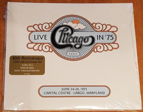 CD CHICAGO - Чикаго XXXIV: Live In '75 8122795597 Rhino Records 2015 Европа Рок Б/У
