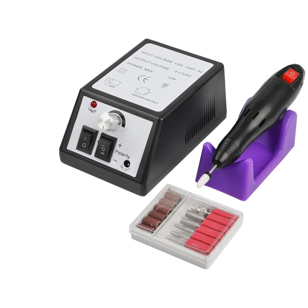 Машинка для маникюра 20000 об/мин Профессиональная электрическая машинка для маникюра для принадлежностей для нейл-мастеров Акриловая электрическая машинка для маникюра